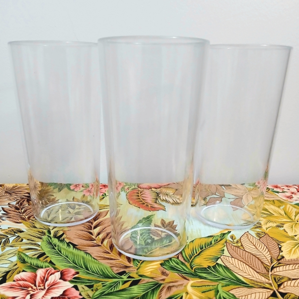 Tupperware Clearly Elegant Tumbler Set of 3 400 ml / 13.5 oz
